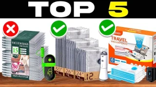 TOP 5 BEST VACUUM BAGS for TRAVEL 2025 | Affordable VACUUM BAGS on AMAZON