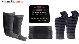 VamsLuna Intelligent Touchscreen Panel 6 Chambers Air Compression Equipment For Whole Body
