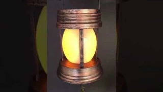 2pcs Hanging Solar Light Vintage Classic Led Solar Lanterns Solar Powered IP64 Waterproof Retro