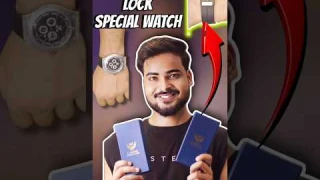 Magnetic strap lock watch | visit Telegram 'tiptopgentshop' for link 🔗 #watches #shorts