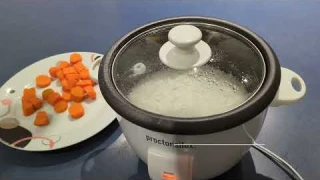 Proctor Silex Rice Cooker And Steamer: First Time Cooking Rice! 12.12.2023