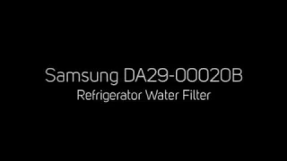 Samsung DA29-00020B Refrigerator Water Filter - Buy & Reviews