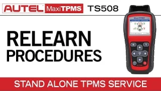 Autel MaxiTPMS TS508 — TPMS Relearn Function