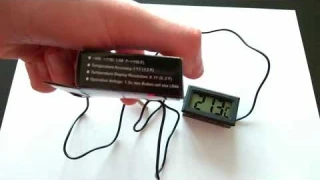 short review: Mini Digital LCD Thermometer with 1M Probe