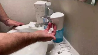 Automatic Soap Dispenser, Touchless USB Charging Auto Foaming Soap Dispenser, The perfect dispenser