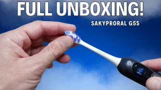 SakyProral G5S Smart Sonic Toothbrush Unboxing & First Impressions | 79,000 RPM Deep Clean!
