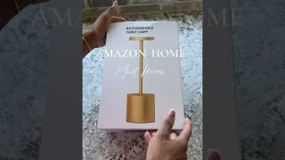 Amazon Must Haves - Rechargeable LED Table Lamps 🛋️ #LEDlights #ledlamp #ledlighting #outdoorliving