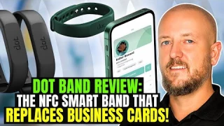 Dot Band Review: The NFC Smart Band That Replaces Business Cards! 📲💡