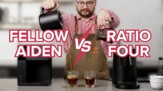 Coffee Brewer Comparison: Fellow Aiden vs Ratio Four