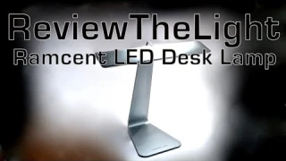 ReviewTheLight: Ramcent LED Desk Lamp (Touch Activated)