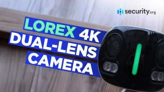 Crazy 180º 4K View! | Lorex 4K Dual-Lens Outdoor Security Camera Review