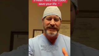 3 heart tests that you need to know about #doctor #surgeon #heartattack #hearthealth #fyp