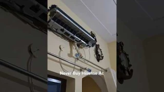 Hisense Ac Reviews 1.5 Ton 2024 Don't buy it the ac is not cooling and no refunds