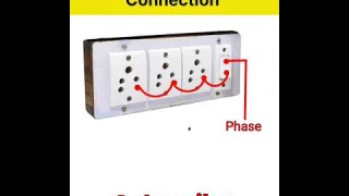 1 Switch 3 Socket Extension Board Connection | Extension Board | Shorts | Ytshort | Viral