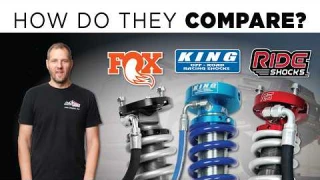 How do Ride Shocks compare to Fox and King?