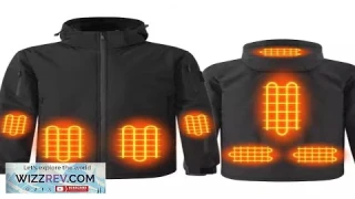 TENGOO HJ-08A Smart Heated Jacket 8 Heating Zones USB Heating Cotton-Padded Vest Review