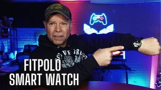 Fitpolo Smart Watch | 1.3" AMOLED Touchscreen