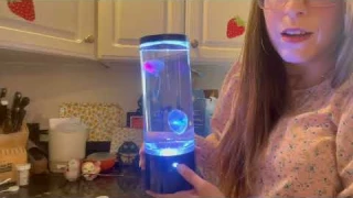 LAMZZP Jellyfish Lamp Lava Lamp,Jellyfish Lava Lamps Review, This jellyfish lamp is so cool!