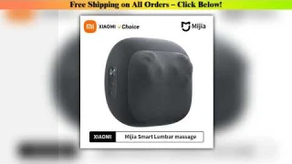 Xiaomi Mijia Smart Waist Massager Back Massager Hot Compress Shoulder and Neck Massage ulti-gear