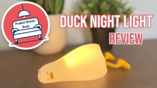 LED Lying Flat Duck Night Light | MUID Benson