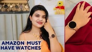 Huge Amazon watches Haul| fossil smart watch french connection fastrack daniel klein joker & witch