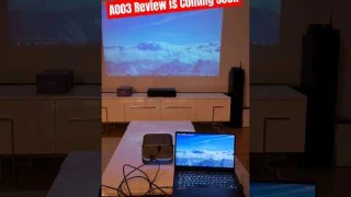 Cheapest Projector Aun A003 Review #how #hometheater #tv #gamer #gaming #howto #cinema