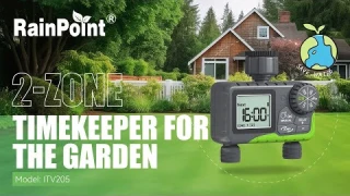#RainPoint | "🌼 How to Master Your Garden: Complete Guide to 2-ZONE Digital Sprinkler Timer! 🌿💧"
