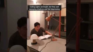 what is the best type of lighting for the study or the office for working?