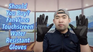 Should You Buy? FanVince Touchscreen Water Resistant Gloves