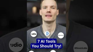 7 AI tools you NEED to try!