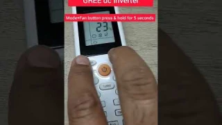 How to Self/Auto Clean GREE AC 2022 #shorts