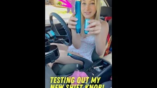 Testing Out My New Shift Knob!!!