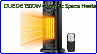 REVIEW (2025): DUEDE 1500W Ceramic Space Heater. ESSENTIAL details.