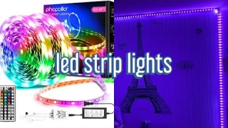 LED Strip Lights |Unboxing | Review | Bedroom |