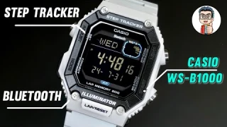คุ้มที่สุด! น้องเล็กสเปกไม่ธรรมดา! นาฬิกานับก้าวเดิน เชื่อมต่อมือถือได้ Casio StepTracker WS-B1000