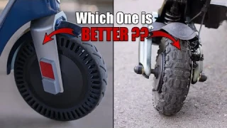 Electric Scooter Tires: Solid or Pneumatic? Pros and Cons of Each