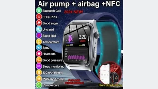 Review 2025 New Medical Grade Air Pump Airbag Blood Sugar Watches 2025