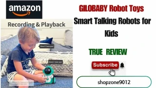 "Best Robot Toy for Kids 2025 🔋 GILOBABY Smart Talking Robot Review"