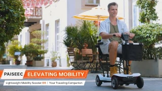 [Paiseec D3 Intro] The Lightest Mobility Scooter | Folding | Lightweight Mobility Scooter