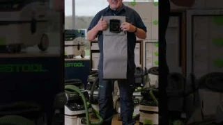 When to use a reusable filter bag with your dust extractor?