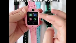 4G Smart Watch Kids Camera LBS GPS WIFI IP67 Video Call Monitor Tracker Location SOS