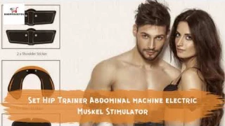Set Hip Trainer Abdominal machine electric Muskel Stimulator 17.10.2019 1:11