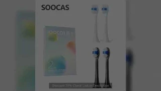 SOOCAS Original X3S Replacement Toothbrush Heads SOOCAS X3U/X3pro/D2/D3S/D5 Sonic Electric Tooth Bru