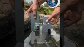 Vivo X200 Fe VS Oppo Reno 14 Water 💧 Test 👀 ? #oppo #vs #vivo #best #waterproof #phone #trending