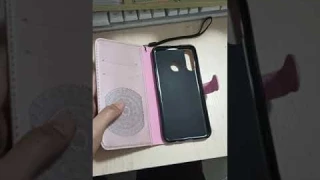 leather flip phone wallet
