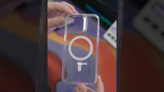 Crystal clear case w/ a hidden feature 🤫 ESR Classic Hybrid Case with Stash Stand