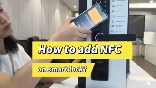 NFC unlock smart lock with mobile phone, how to add NFC as home key for smart lock on Mobile Phone?