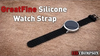 Greatfine Silicone 22mm Watch Strap Review