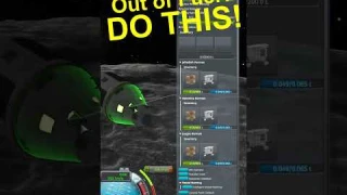 KSP: Out of Fuel? Try this trick to save your Kerbals! #shorts