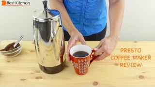Presto 12-Cup Stainless Steel Coffee Maker Review